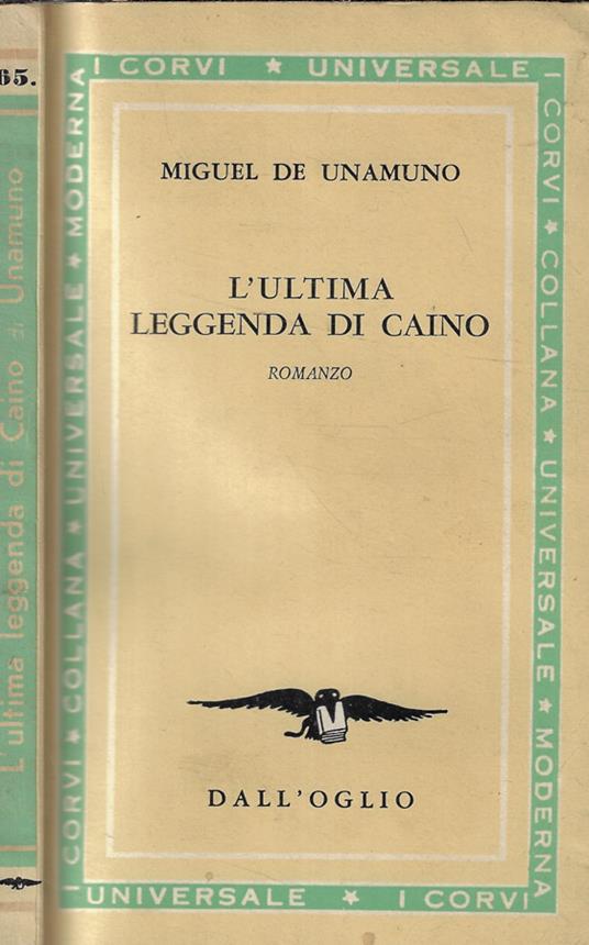 L' ultima leggenda di Caino - Miguel de Unamuno - copertina