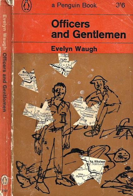 Officers and Gentlemen - Evelyn Waugh - copertina