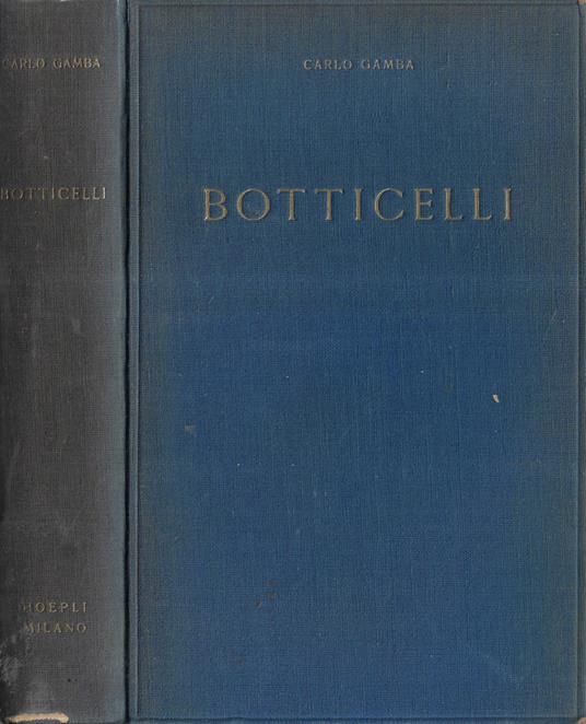 Botticelli - Carlo Gamba - copertina