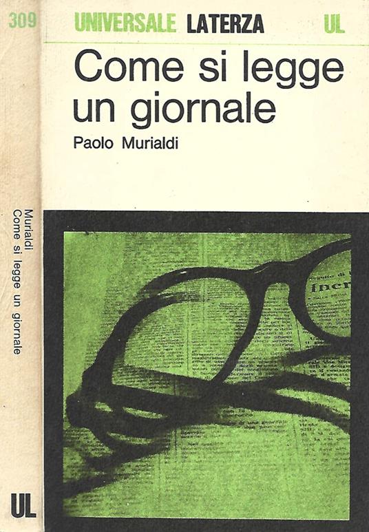 Come si legge un giornale - Paolo Murialdi - copertina