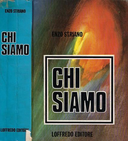 Chi siamo - Enzo Striano - copertina