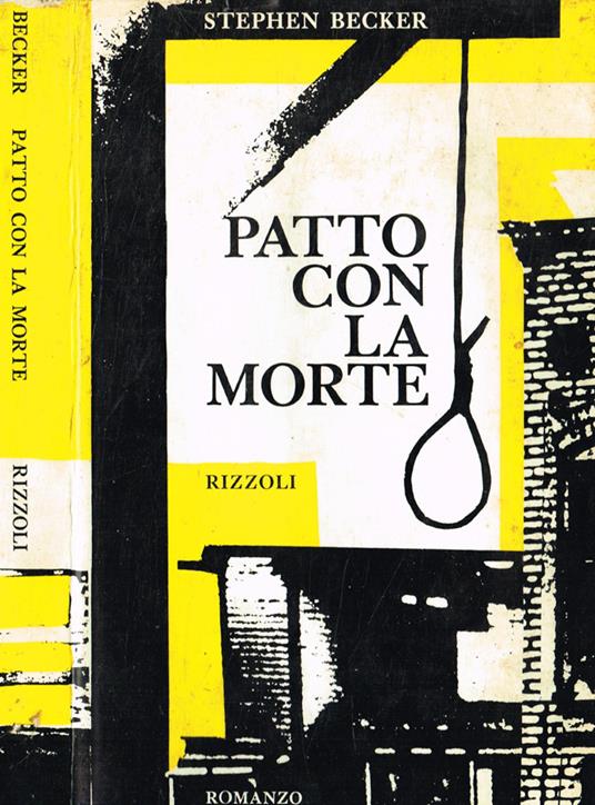 Patto con la morte - Stephen Becker - copertina