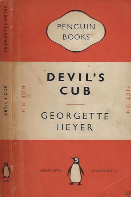 Devil's Cub - Georgette Heyer - copertina