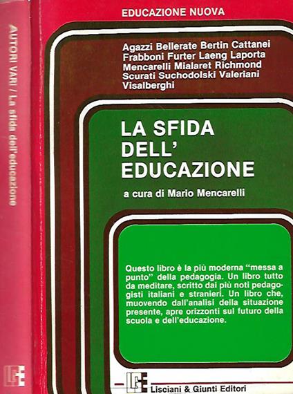 La sfida dell'educazione - copertina