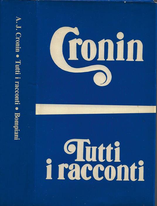 Tutti i racconti - A. Joseph Cronin - copertina