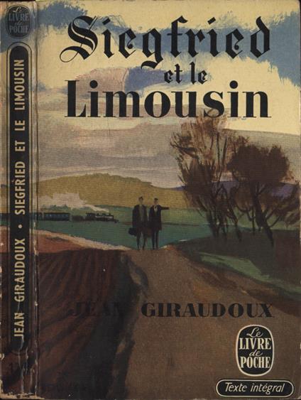 Siegfried et le limousin - Jean Giraudoux - copertina