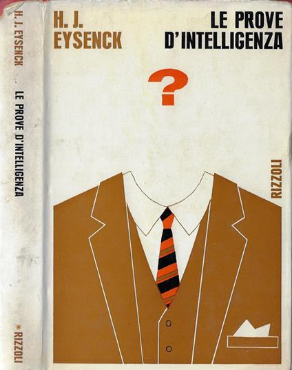 Le prove d’intelligenza - Hans J. Eysenck - copertina