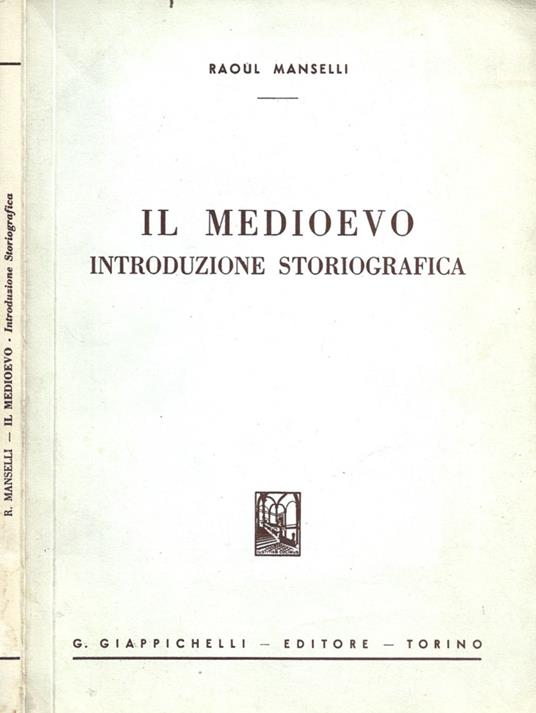 Il Medioevo - Raoul Manselli - copertina