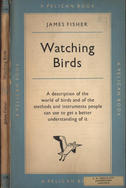 Watching birds - James Fisher - copertina