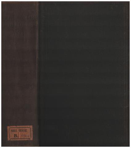 Annual report of the board of regents of the Smithsonian institution. Year 1884 - copertina