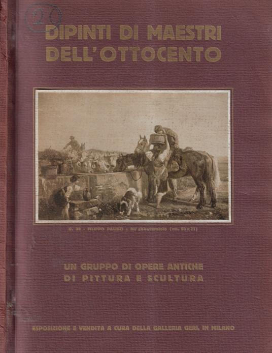 Dipinti di maestri dell'ottocento - copertina