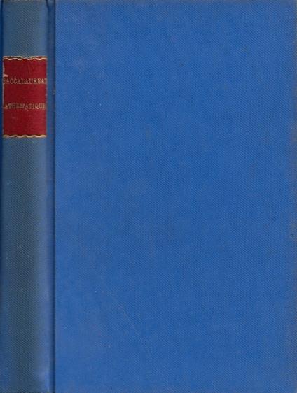 Annales du Baccalauréat. Fascicule I: Mathématiques et Sciences Physiques (1re et 2e Parties) - Année 1934 - copertina