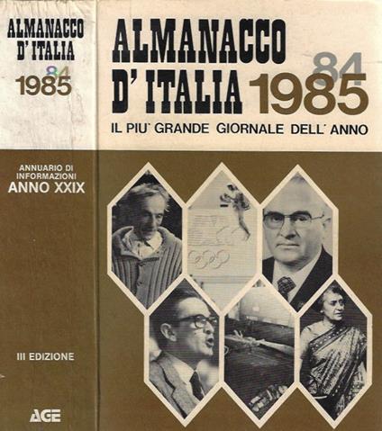 Almanacco d'Italia 1984 - 1985 - copertina