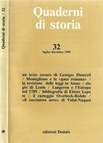 Quaderni di storia Vol. 32 1990