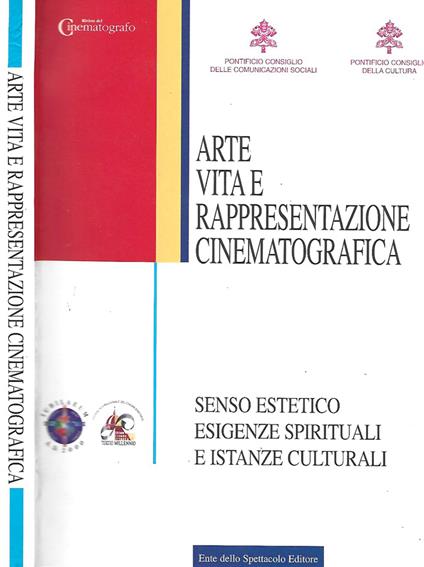 Arte vita e rappresentazione cinematografica - copertina