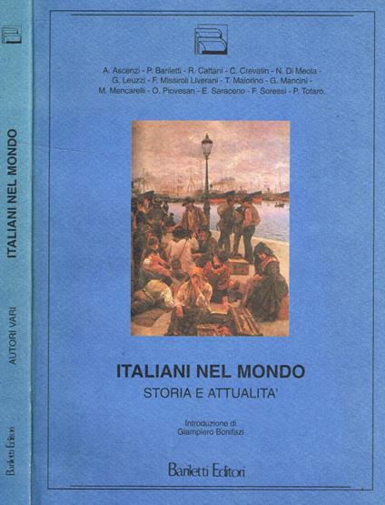 Italiani nel mondo. Storia e attualità - copertina