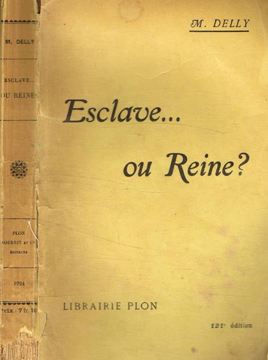 Esclave…ou reine? - copertina