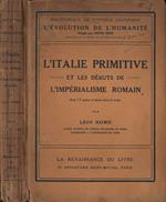 L' Italie primitive et les débuts de l' impérialisme romain