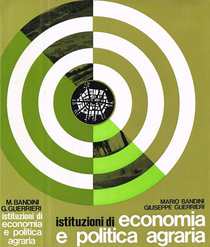 Istituzioni di economia e politica agraria - copertina