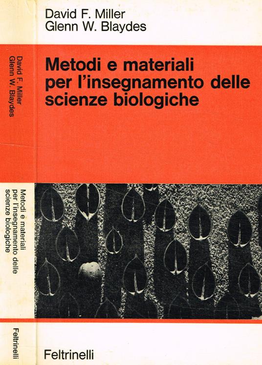Metodi e materiali per l'insegnamento delle scienze biologiche - copertina