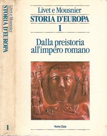 Dalla preistoria all'impero romano - copertina