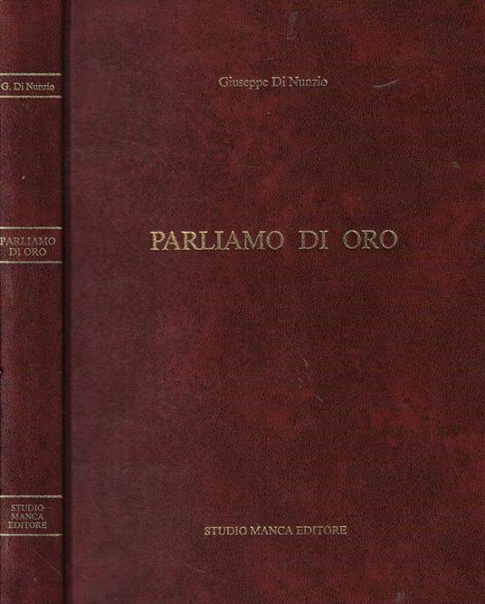 Parliamo di oro - copertina