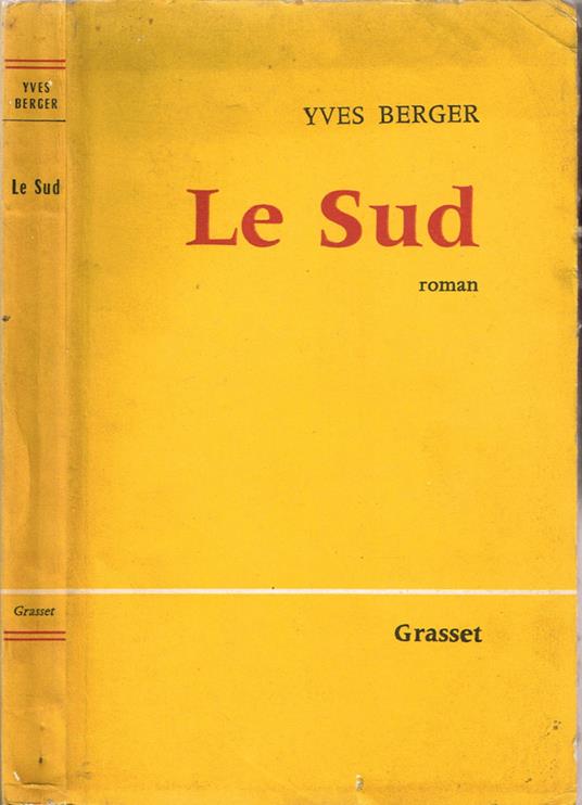 Le Sud - Yves Berger - copertina