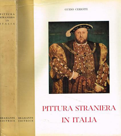 Pittura straniera in italia - Guido Ceriotti - copertina