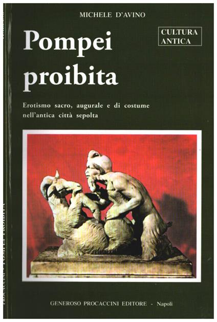 Pompei proibita - Michele D'Avino - copertina