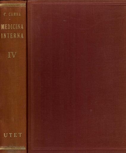 Medicina Interna - Carlo Gamna - copertina