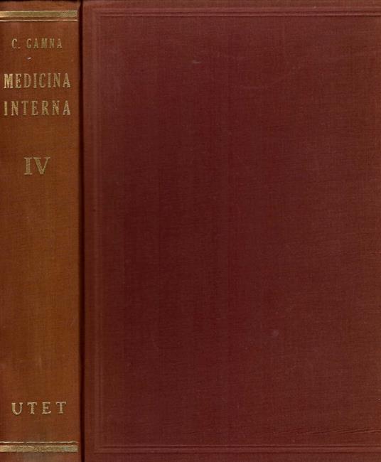 Medicina Interna - Carlo Gamna - copertina