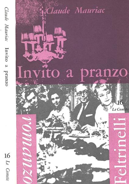 Invito a pranzo - Claude Mauriac - copertina