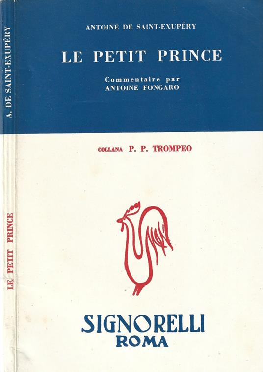 Le petit prince - Antoine de Saint-Exupéry - copertina