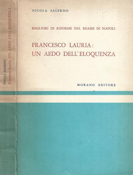 Francesco Lauria: Un Aedo dell'eloquenza - Nicola Salerno - copertina