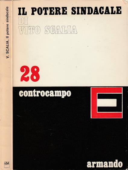 Il potere sindacale - Vito Scalia - copertina