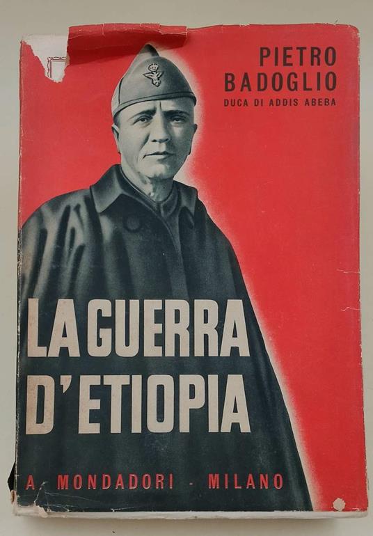 GUERRA D'ETIOPIA-con prefazione del Duce  - Pietro Baglio - copertina