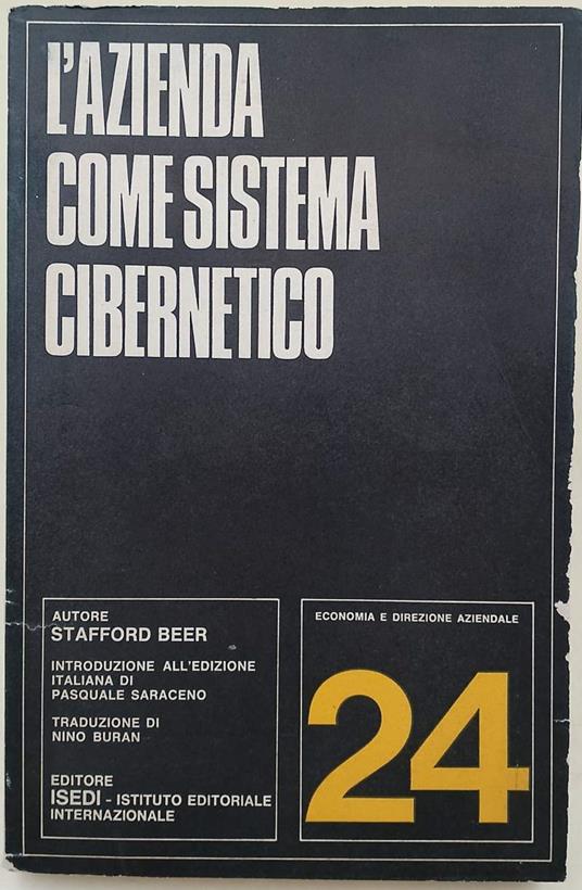 L' Azienda Come Sistema Cibernetico - Stafford Beer - copertina