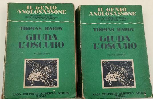 Giuda L'Oscuro-2 Voll. - Thomas Hardy - copertina