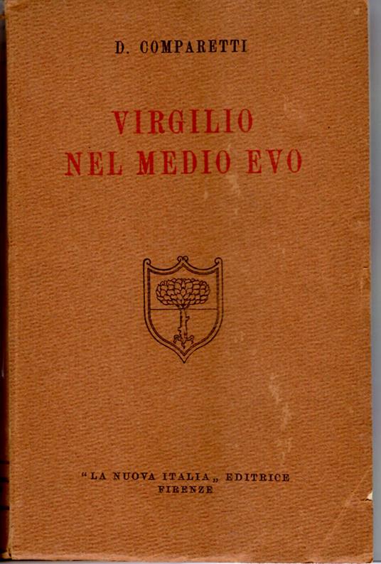 Virgilio Nel Medio Evo Volume 1 - Domenico Comparetti - copertina