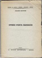 Ovidio Poeta Elegiaco (testi e studi)