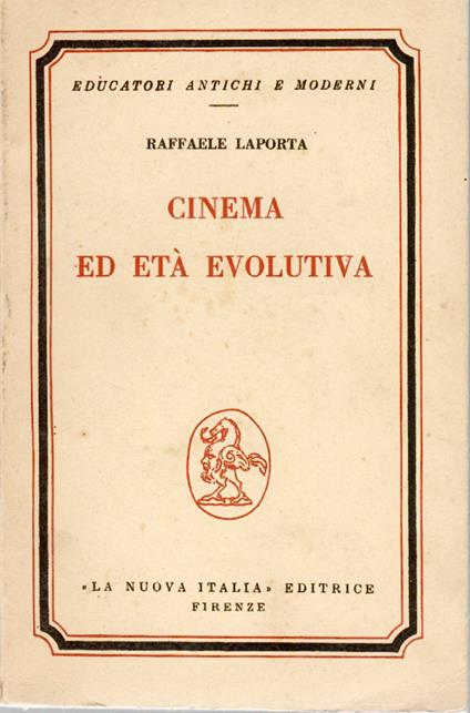 Cinema Ed età Evolutiva - Raffaele Laporta - copertina