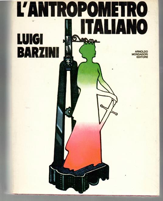 L' antropometro Italiano - Luigi Barzini - copertina