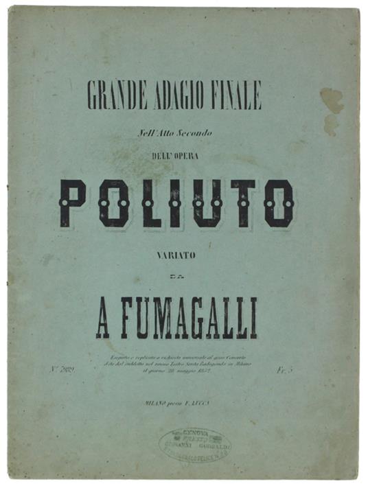 sacrilega parola - GRANDE ADAGIO FINALE NELL'ATTO SECONDO DELL