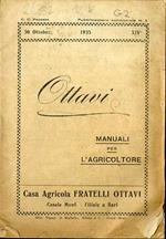 Ottavi: manuali per l'agricoltura