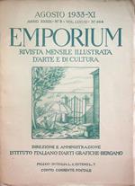 Emporium: rivista mensile illustrata d'arte e di cultura: A. XXXIX - N. 8 (agosto 1933)