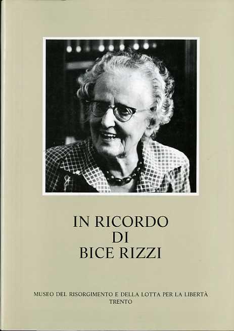 In ricordo di Bice Rizzi - copertina