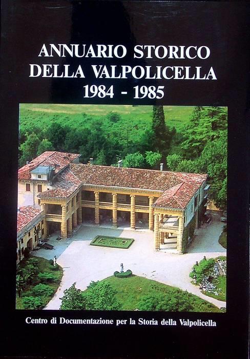 Annuario storico della Valpolicella: 1984-1985 - copertina