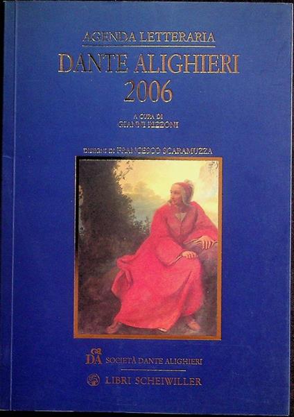 Agenda letteraria Dante Alighieri 2006 - Giovanni Rizzoni - copertina