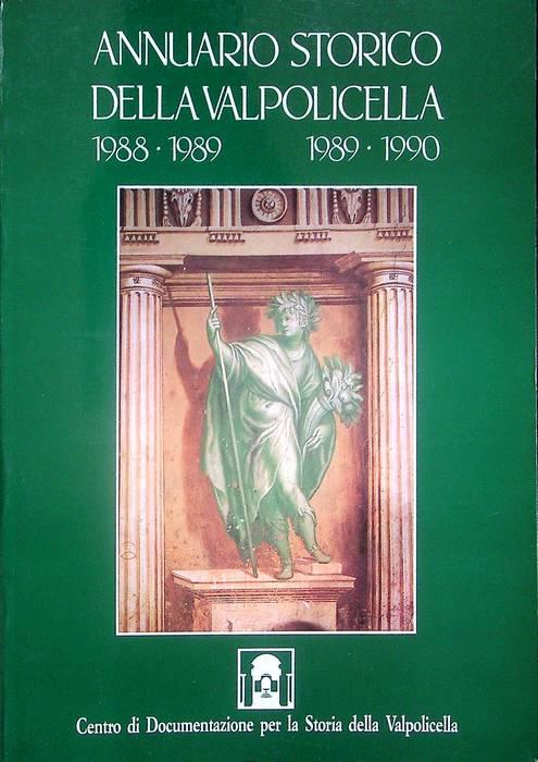 Annuario storico della Valpolicella: 1988-1990 - copertina
