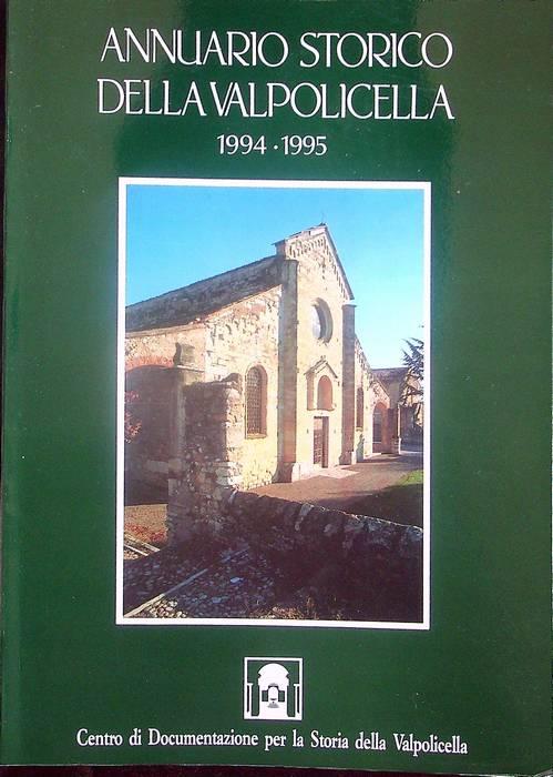 Annuario storico della Valpolicella: 1994-1995 - copertina